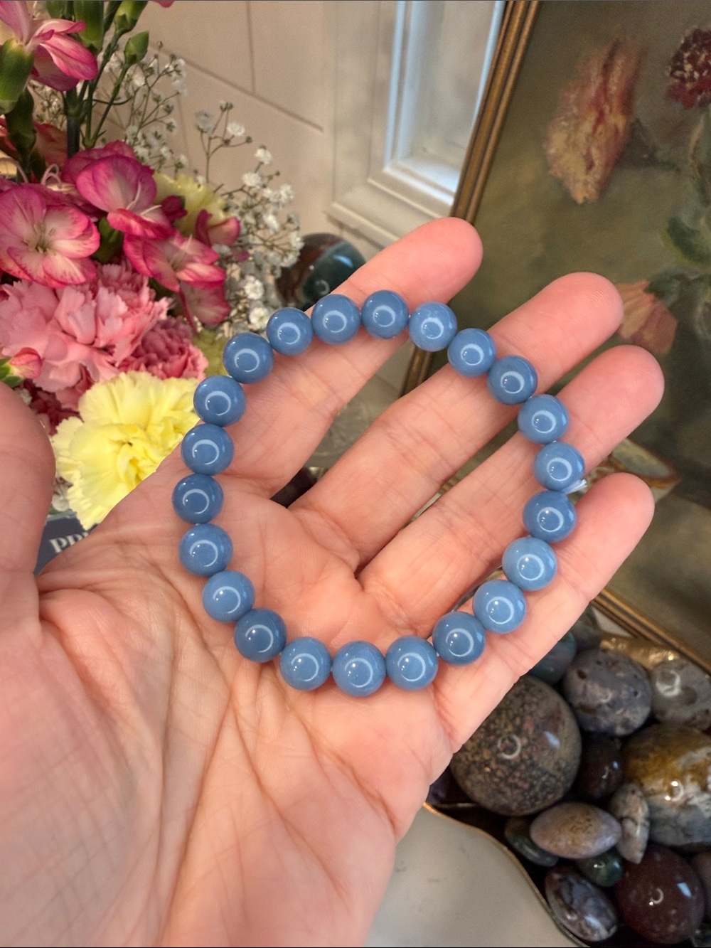 HQ Blue Opal Bracelet: B1266
